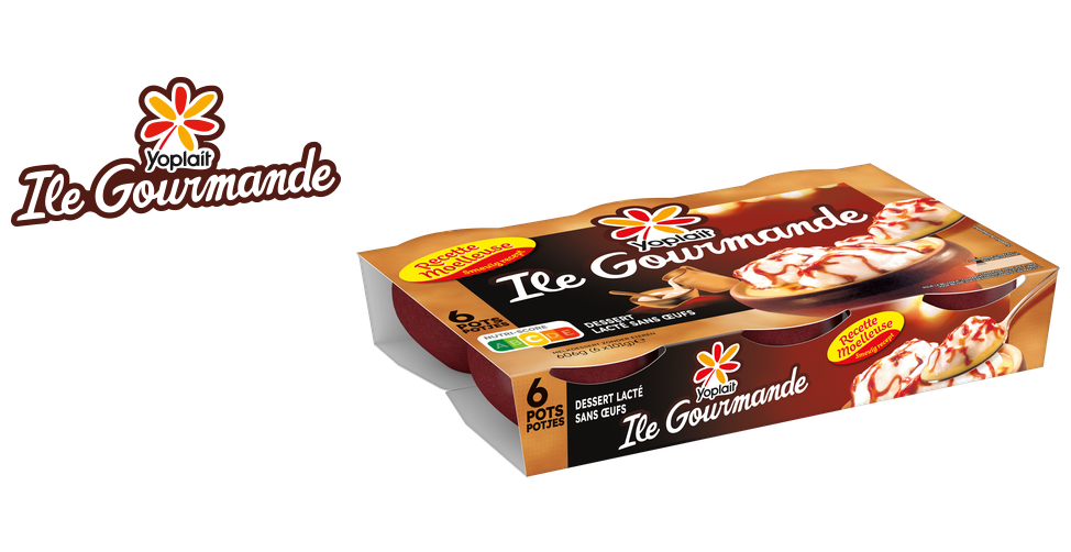 Marque Yoplait Ile Gourmande