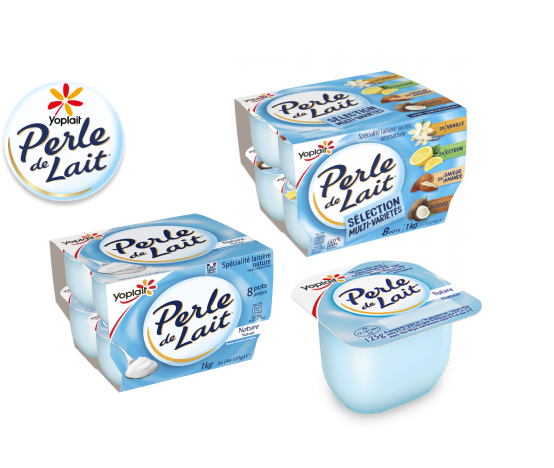 Marque Yoplait Perle de Lait