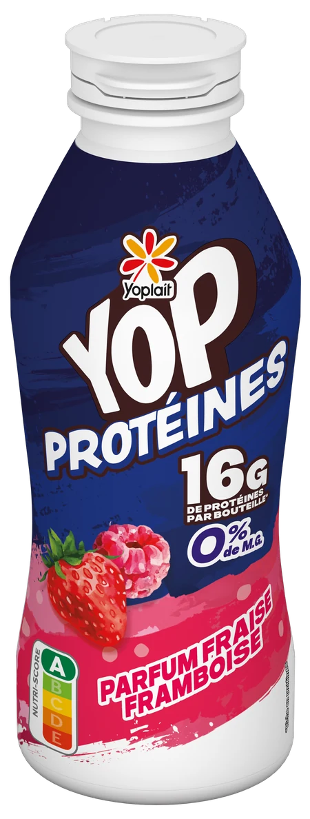 Yop Protéines parfum fraise framboise