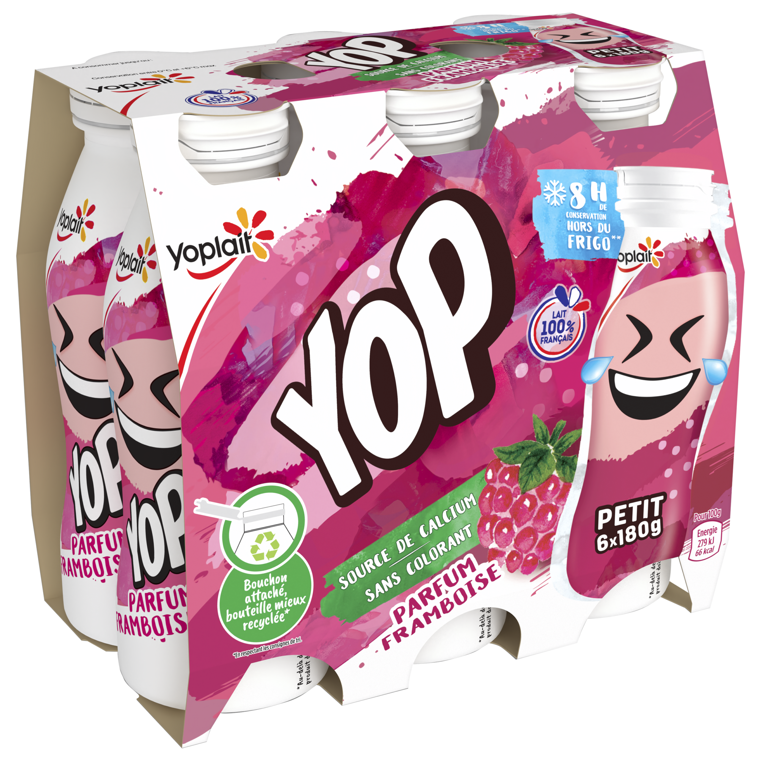 Yop – 180g x6 framboise