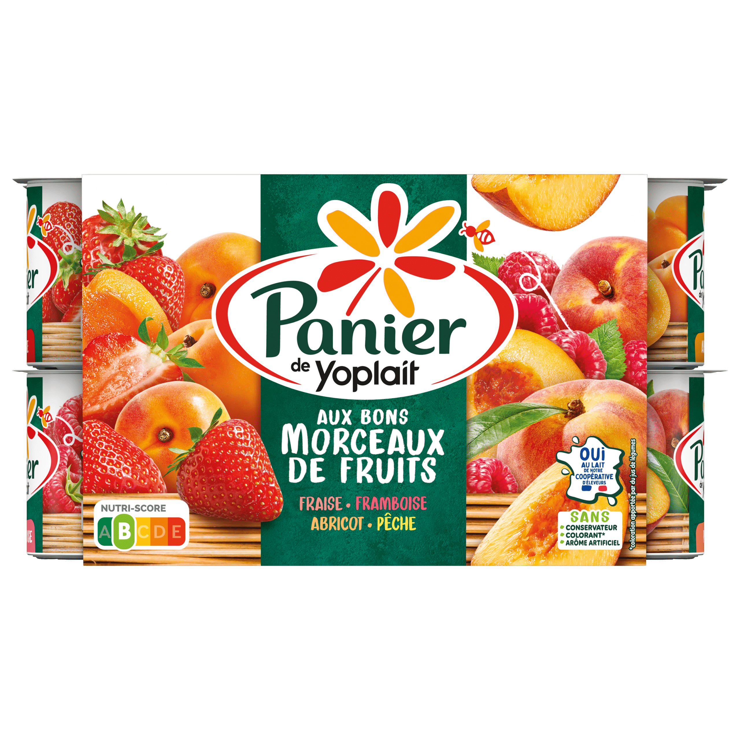 Pack de pots Panier de Yoplait