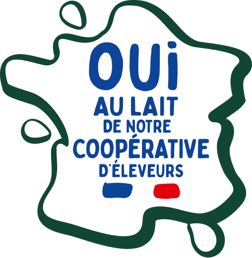 Carte : une production française au lait français