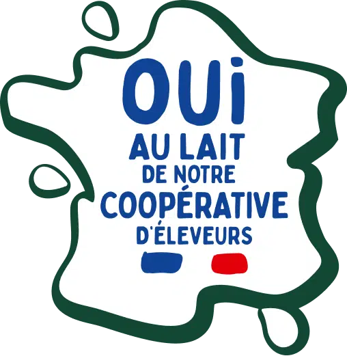 Carte : une production française au lait français