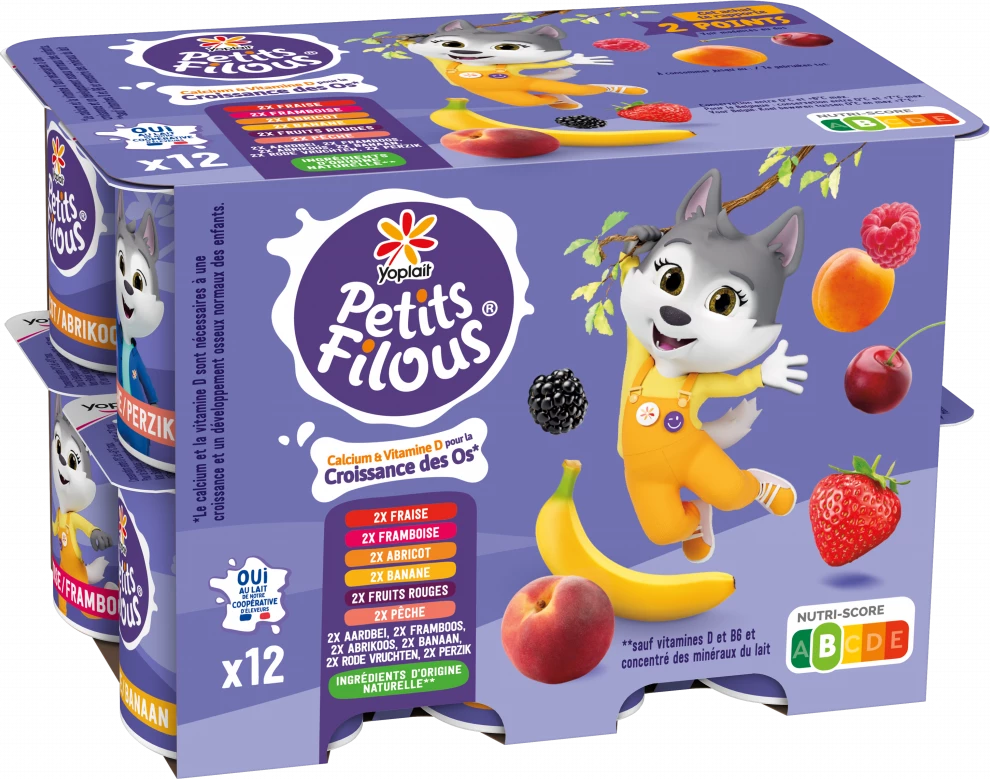 Petits Filous Pots Fruits Mixés