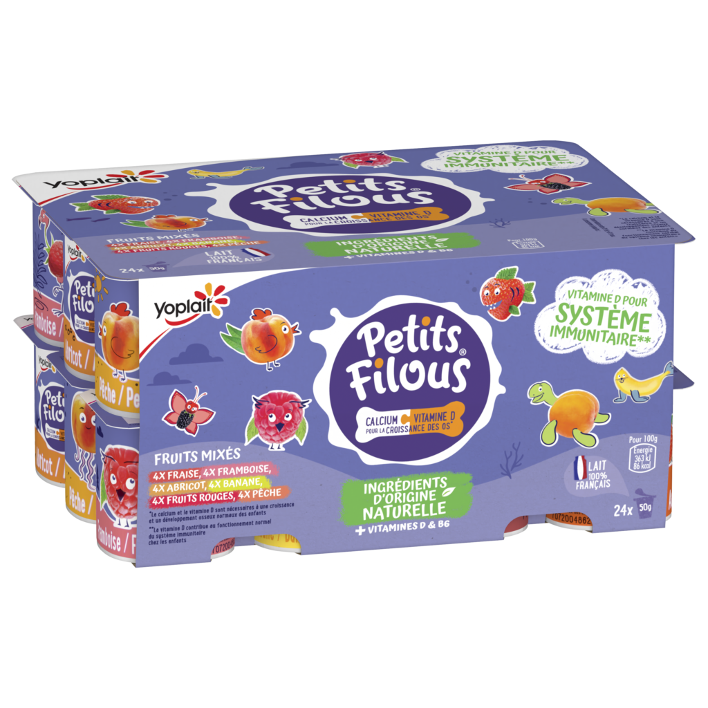 Petits Filous – Pots Fruits Mixés x24
