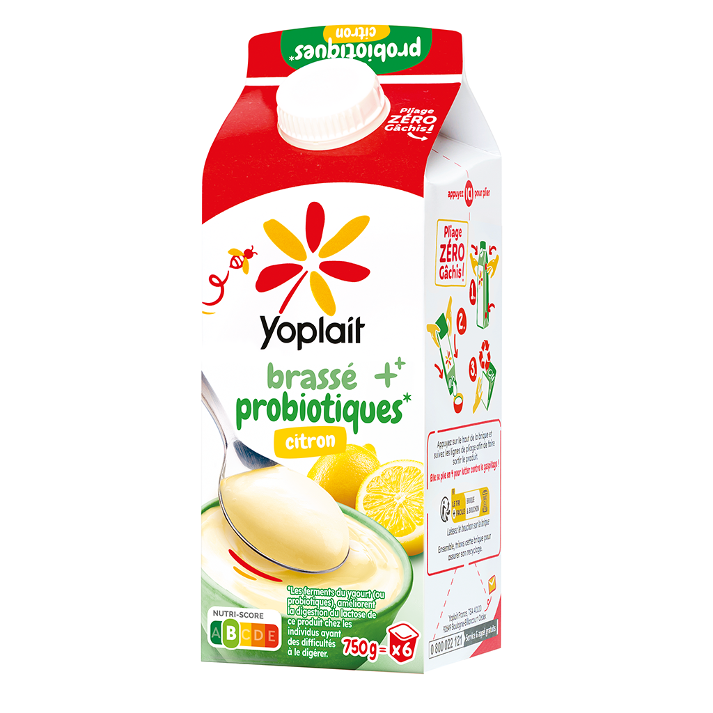 Yoplait en Brique Citron