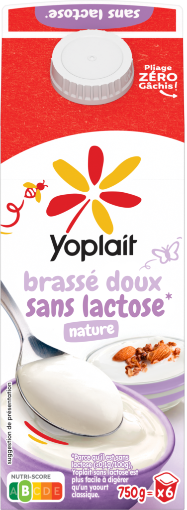 Yoplait en Brique Brassé Doux Sans Lactose