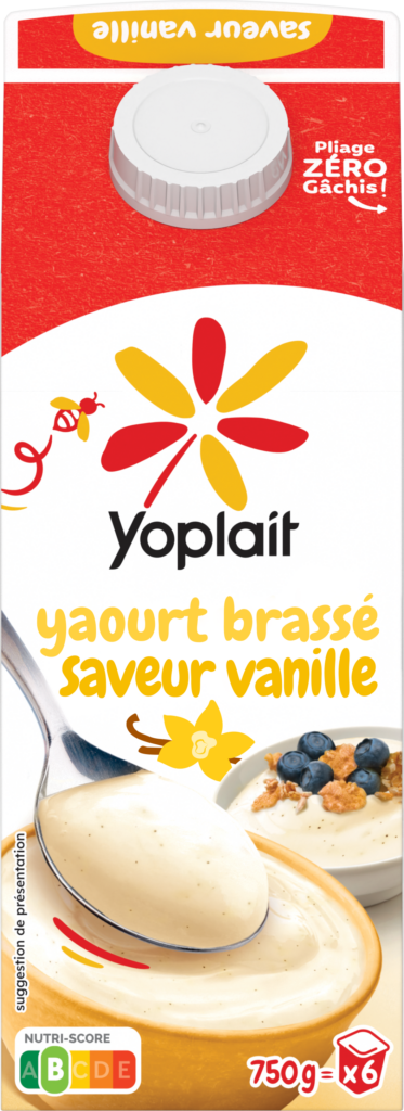 Yoplait en Brique Brassé Saveur Vanille