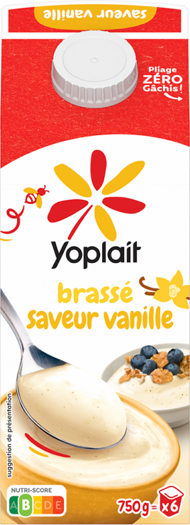 Yoplait en Brique Brassé Saveur Vanille