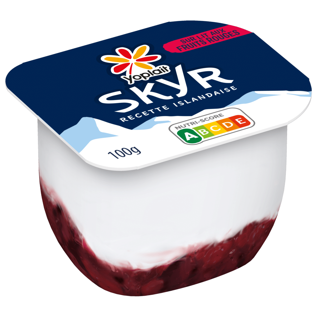 Yoplait SKYR Lits aux Fruits